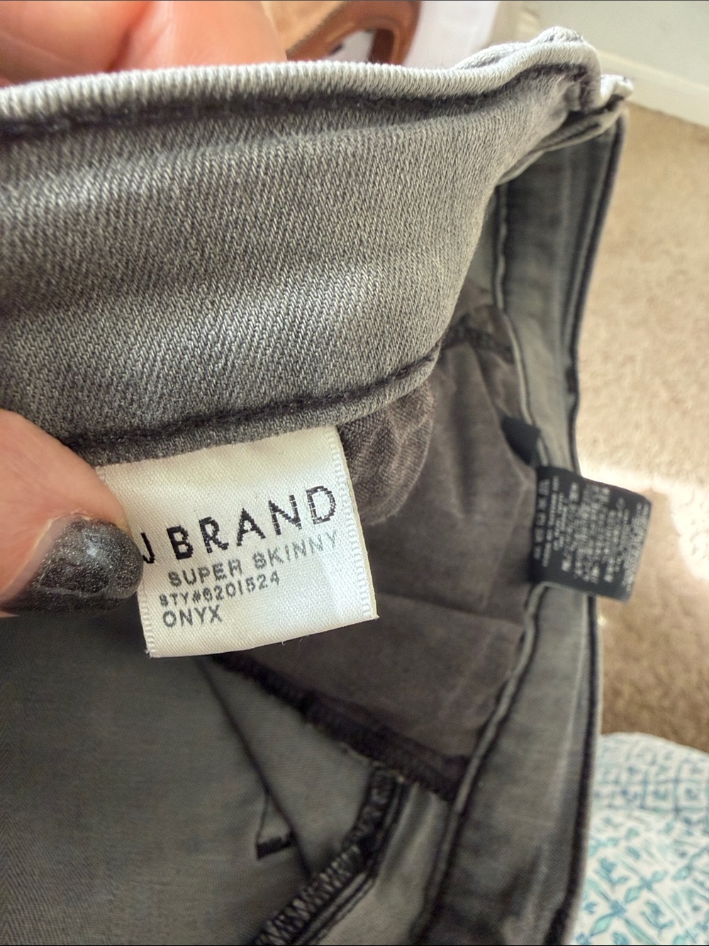 J Brand Gray Skinny Jeans - Picture 5 of 5